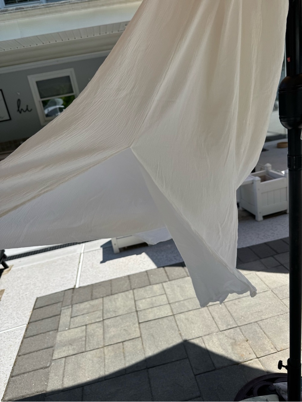 Forever 21 Cream Twist-Front V-Neck Maxi Dress - Picture 3 of 9